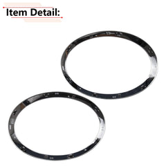 RLB-HILON chrome headlight bezel for Mini Cooper passenger side, weather-resistant