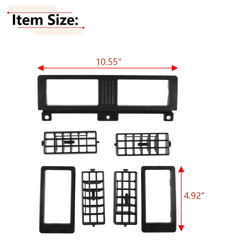 RLB-HILON right dash vent cover for Navara D21 interior.