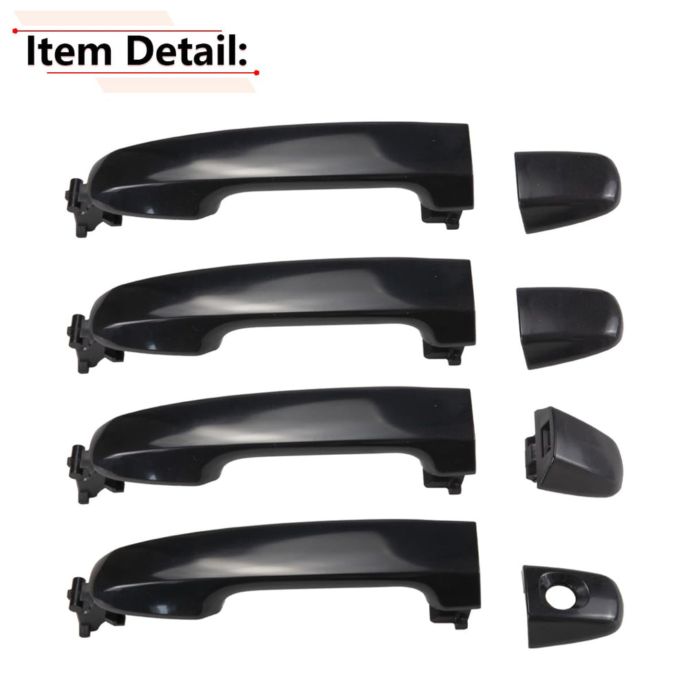 RLB-HILON door handle assembly for Camry 2012-2017, complete set ready to install.