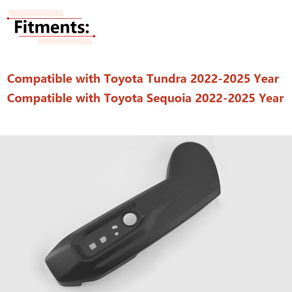 RLB-HILON driver side trim for Sequoia ensures seamless interior integration
