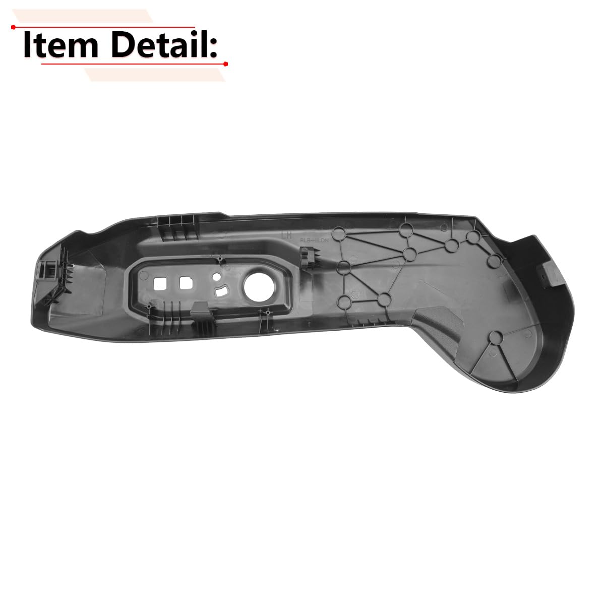RLB-HILON driver side trim close-up highlighting textured finish and fit