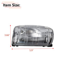 RLB-HILON Ford Transit T350 side mirror turn signal cover for a cohesive look