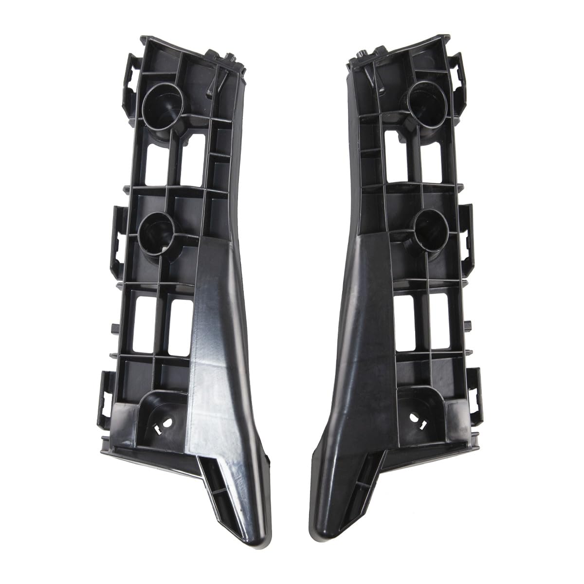RLB-HILON front bumper bracket for Prius 2010-2015, left close-up showing mounting point.