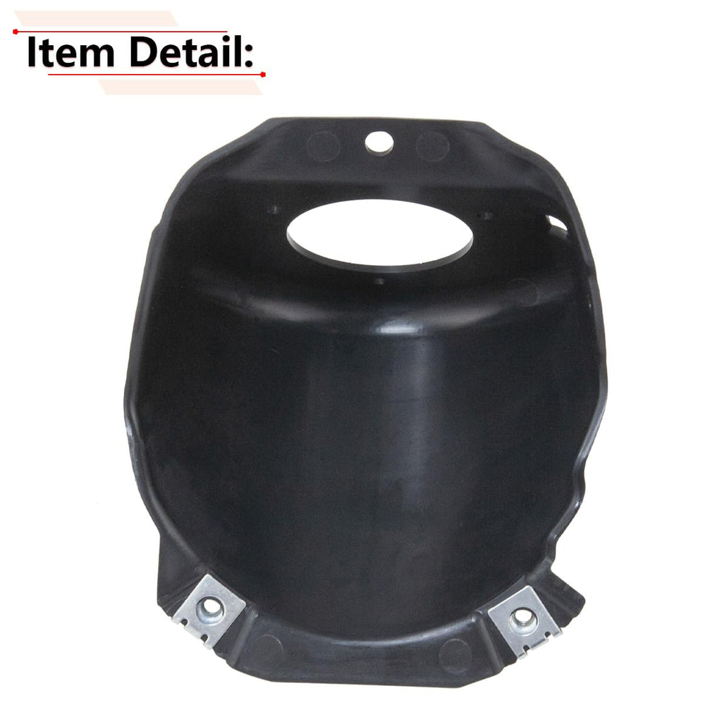 RLB-HILON fuel filler neck housing close-up connector area for secure seal and reliable fueling