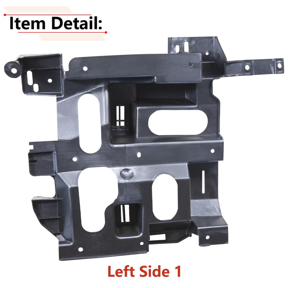 RLB-HILON headlight bracket close-up shows durable mounting points and metal finish