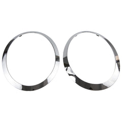 RLB-HILON headlight trim ring for Mini Cooper driver side chrome bezel enhances shine