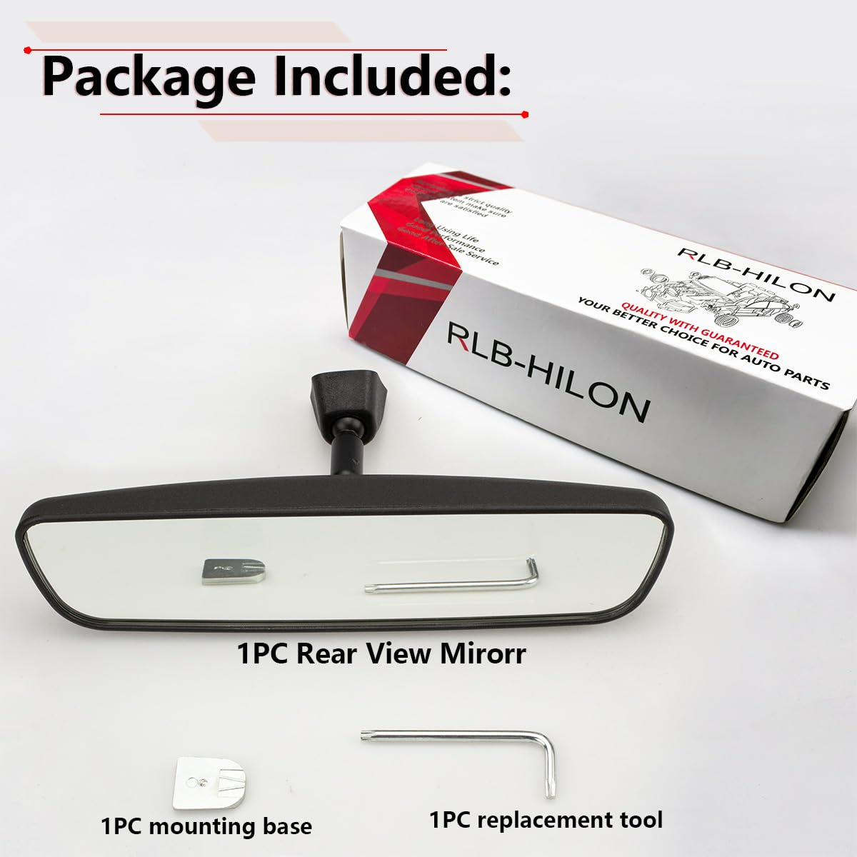 RLB-HILON replacement tool included for easy on-site adjustments
