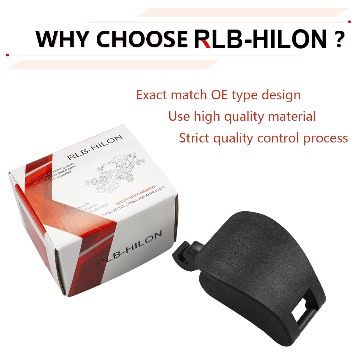 RLB-HILON OEM no. 12474945 label close-up for authenticity.