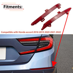 RLB-HILON rear bumper reflector on driver side view for Accord safety.