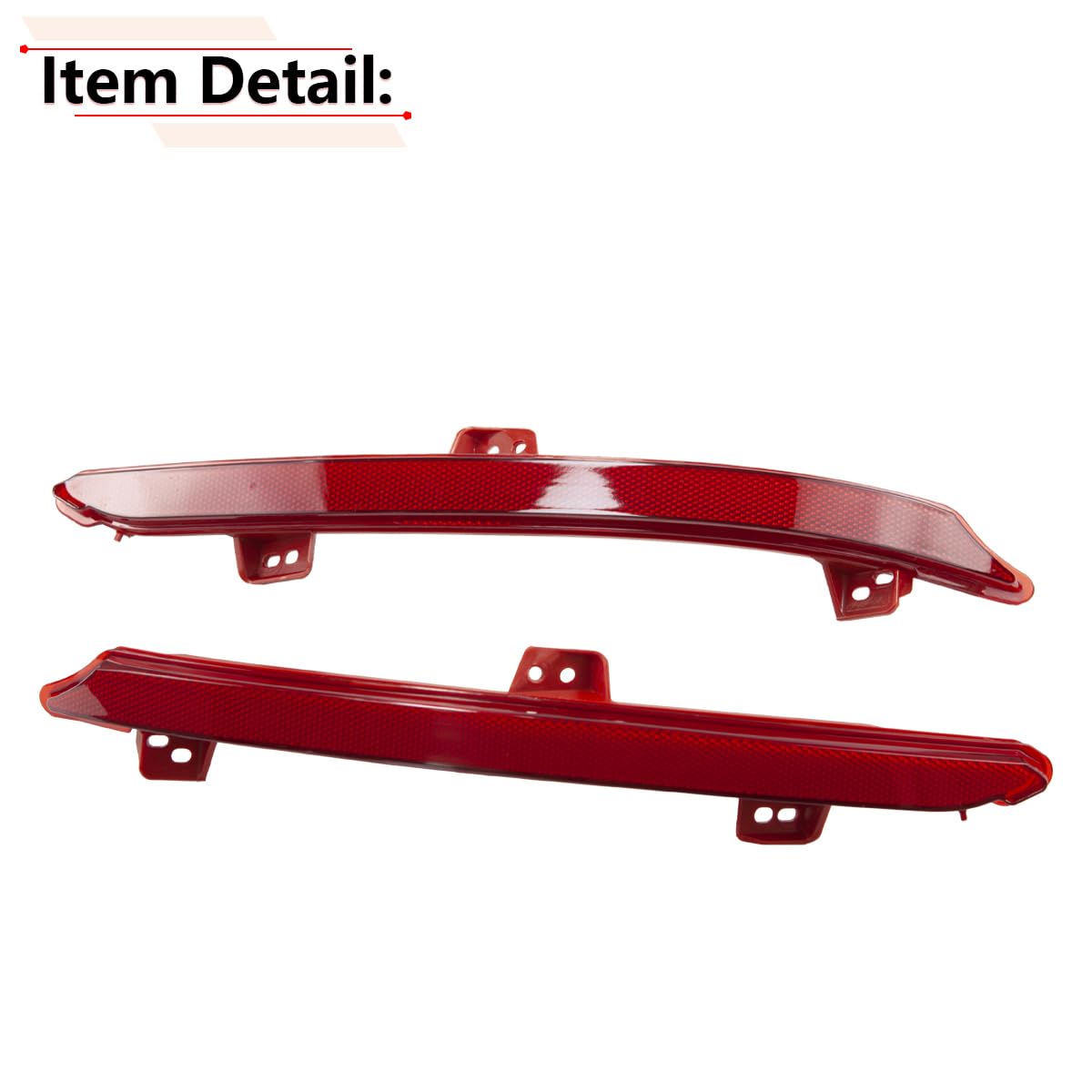 Textured finish helps blend with Honda bumper styling.