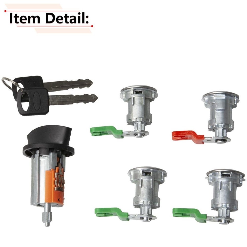 RLB-HILON rear door lock cylinder for Ford E-Series