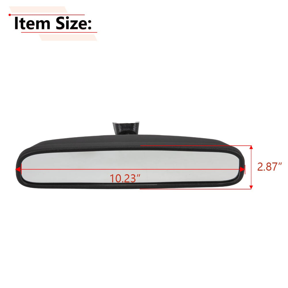 RLB-HILON day/night rear view mirror with precise size for sedans.