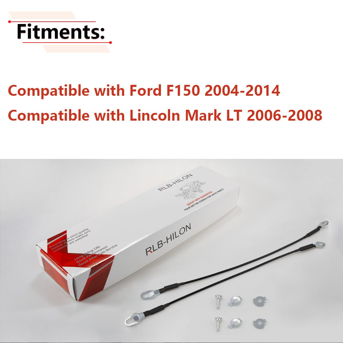 RLB-HILON Lincoln Mark LT tailgate cable side view for fit