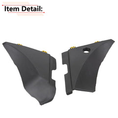 RLB-HILON wiper cowl end cap pair ready for Silverado installation