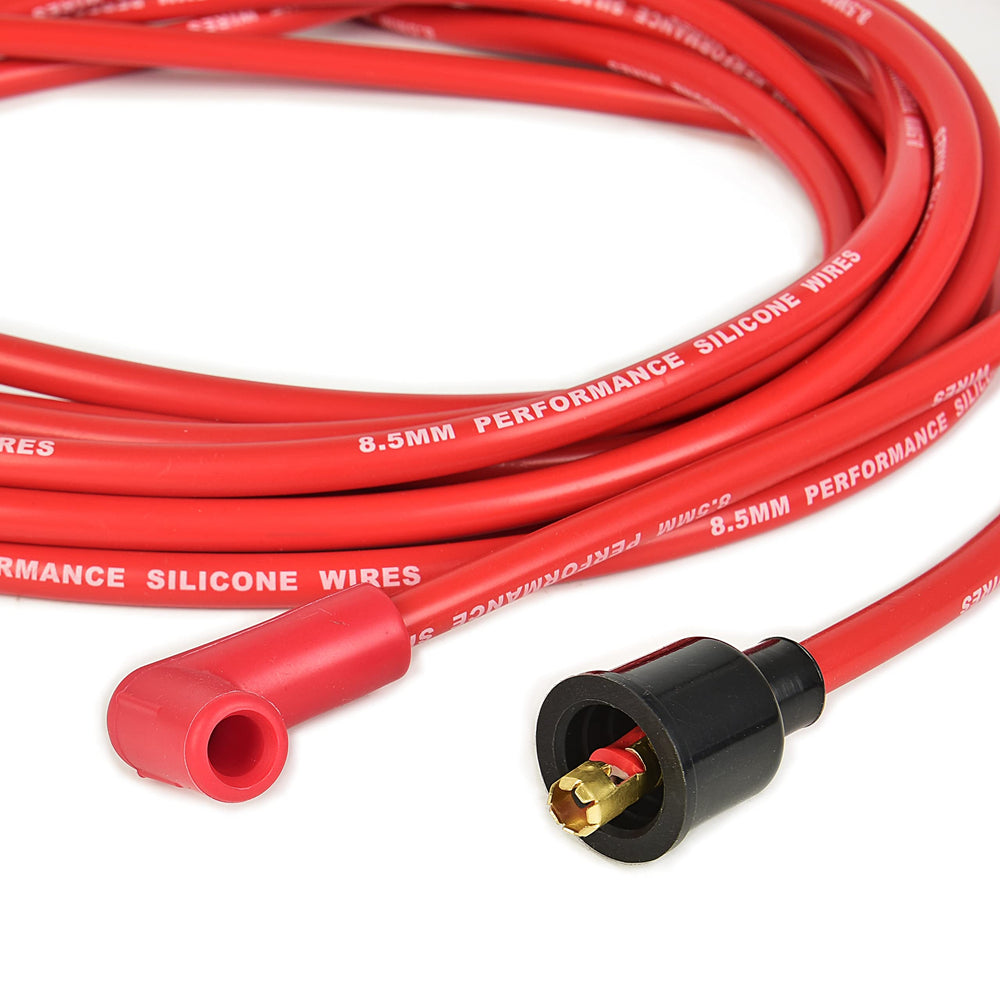 450°F rated silicone jacket protects wires from heat and moisture.