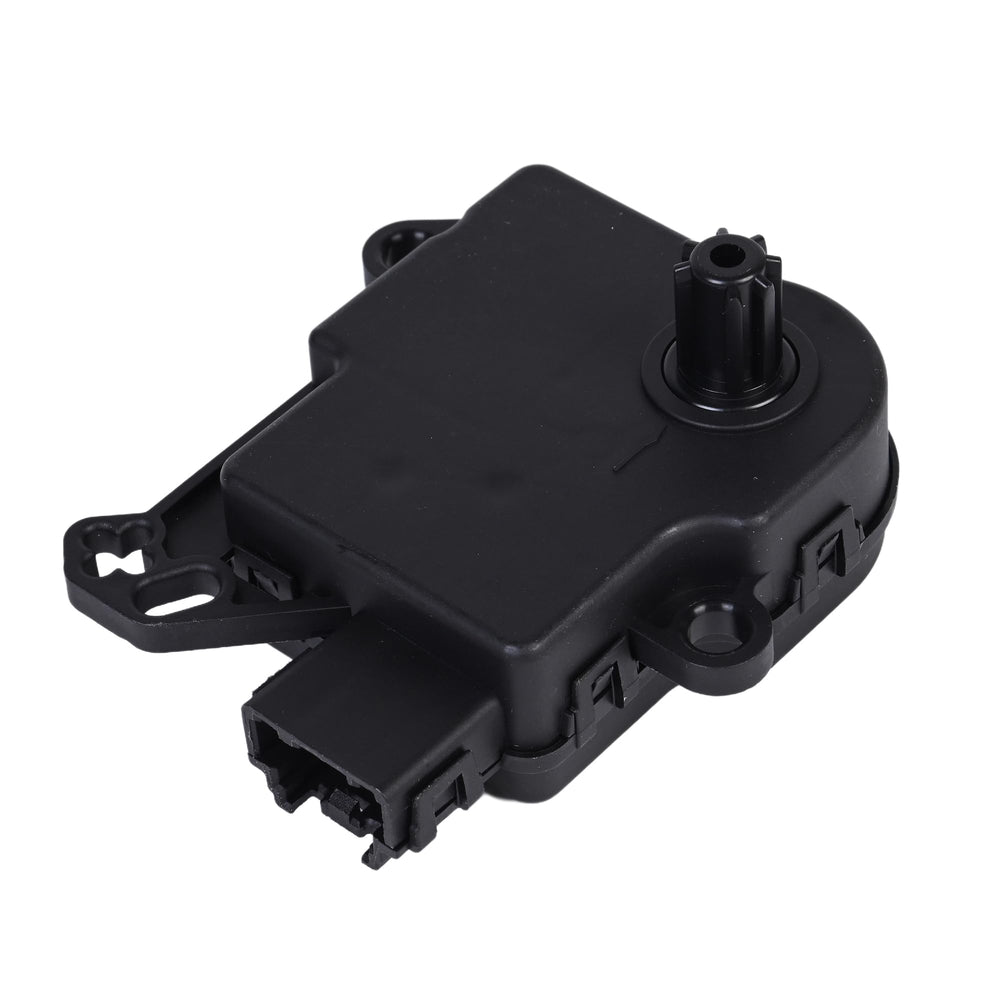 RLP 604-234 blend door actuator closeup shows durable housing for reliable HVAC control.