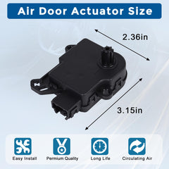 RLP 604-234 blend door actuator electronic module detailed view enhances performance.