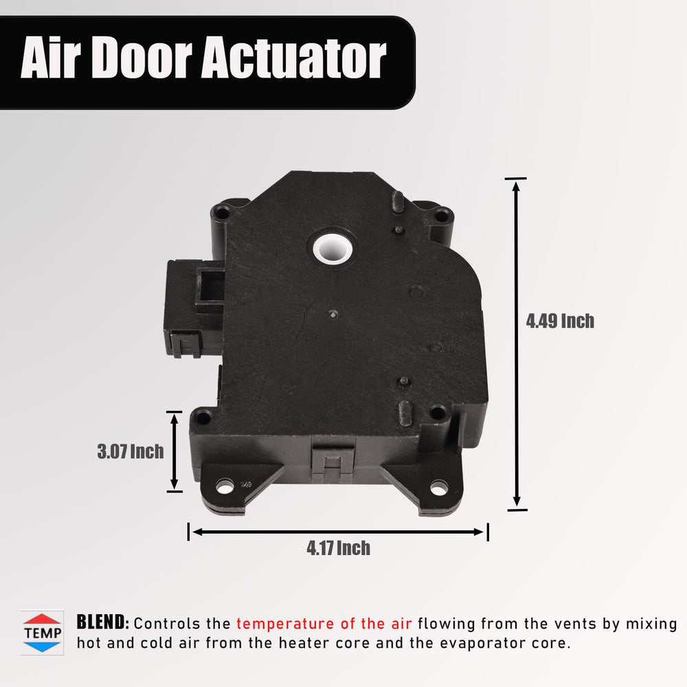 RLP 604-240 cabin component heater blend actuator with durable housing for longevity.