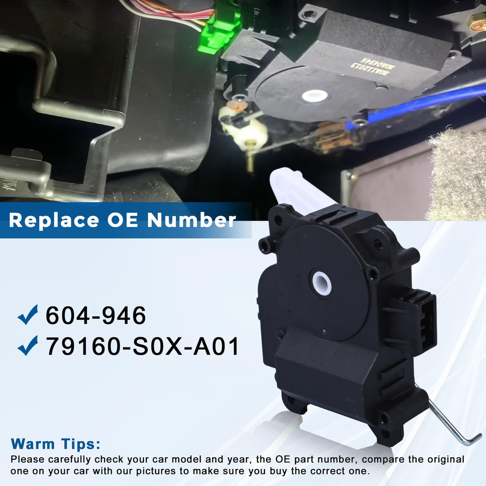 RLP 604-946 air blend door actuator electrical circuit close-up showcasing high-performance board