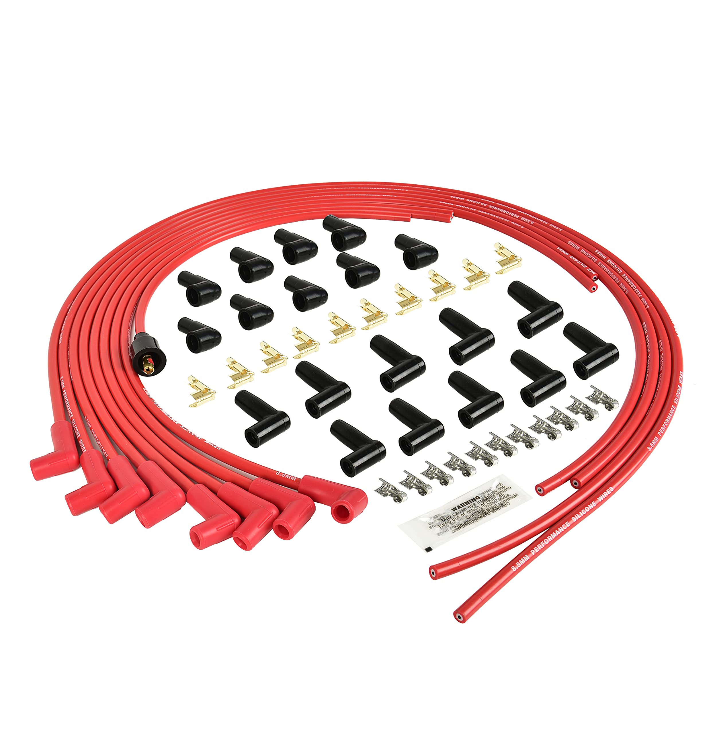 90-degree boot assembly from RLP wires enhances fit in tight engine bays.