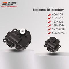RLP air door actuator close-up shows durable plastic housing
