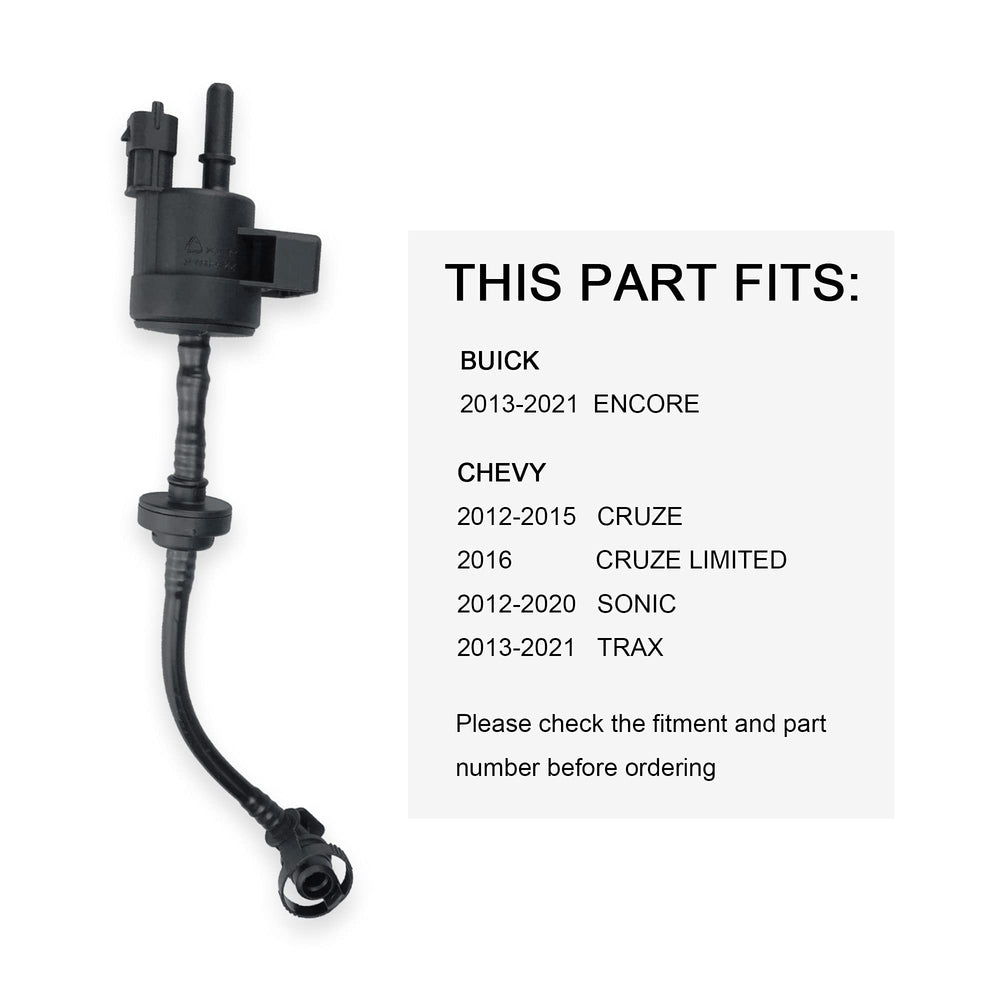 RLP evap purge valve solenoid installation highlights compatibility with 1.4L engines