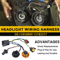 RLP harness compatible with Avalanche, Tahoe, and Suburban models