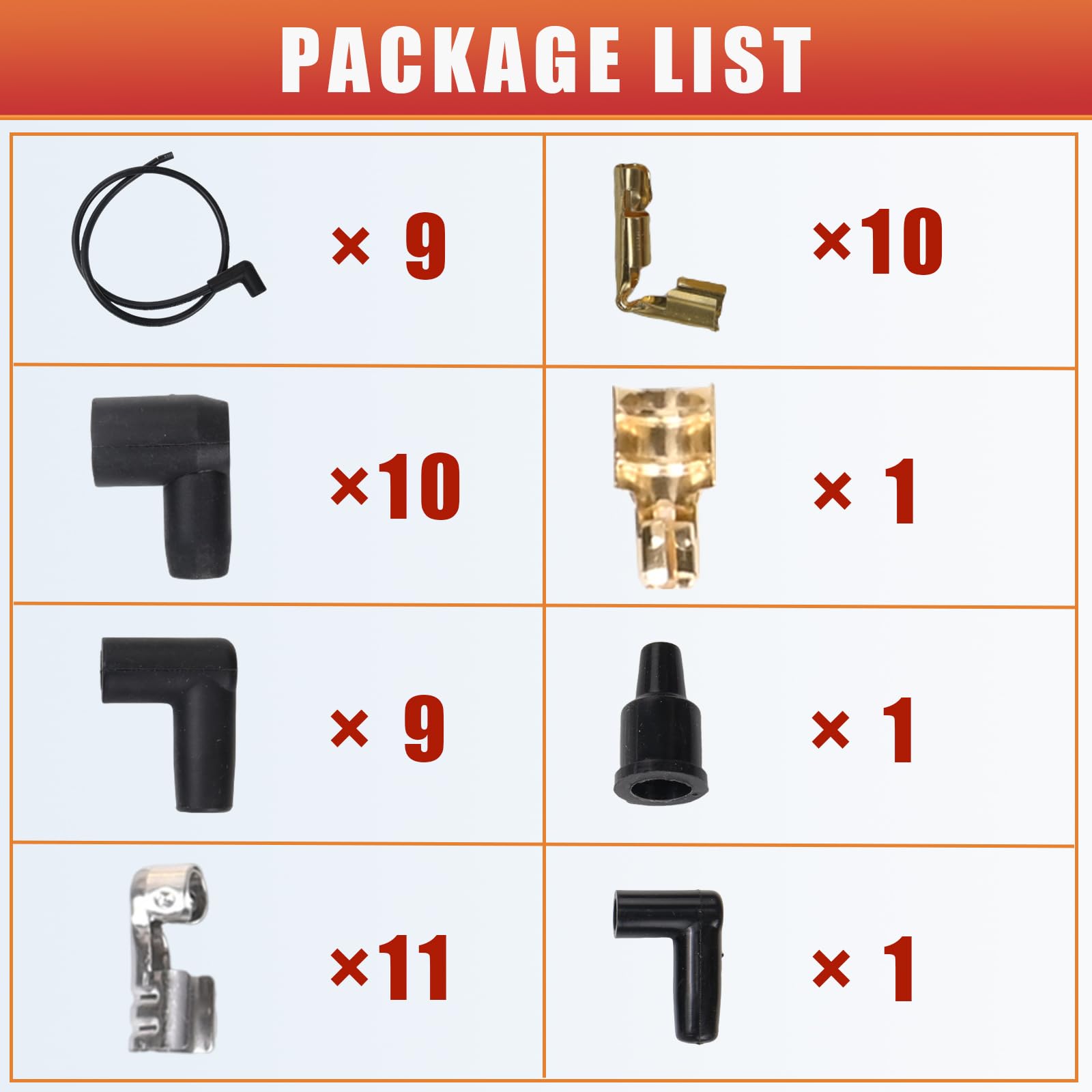 RLP HEI stainless steel terminals resist corrosion and ensure strong contact
