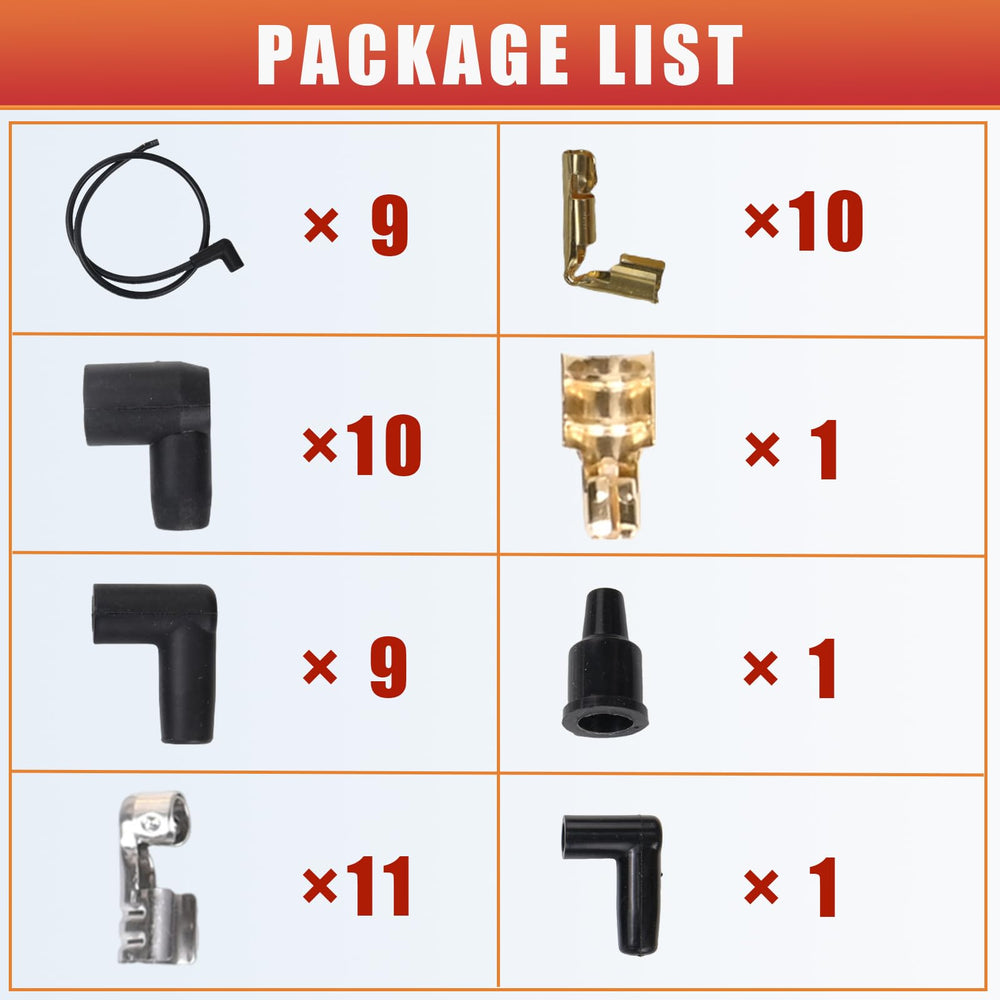 RLP HEI stainless steel terminals resist corrosion and ensure strong contact
