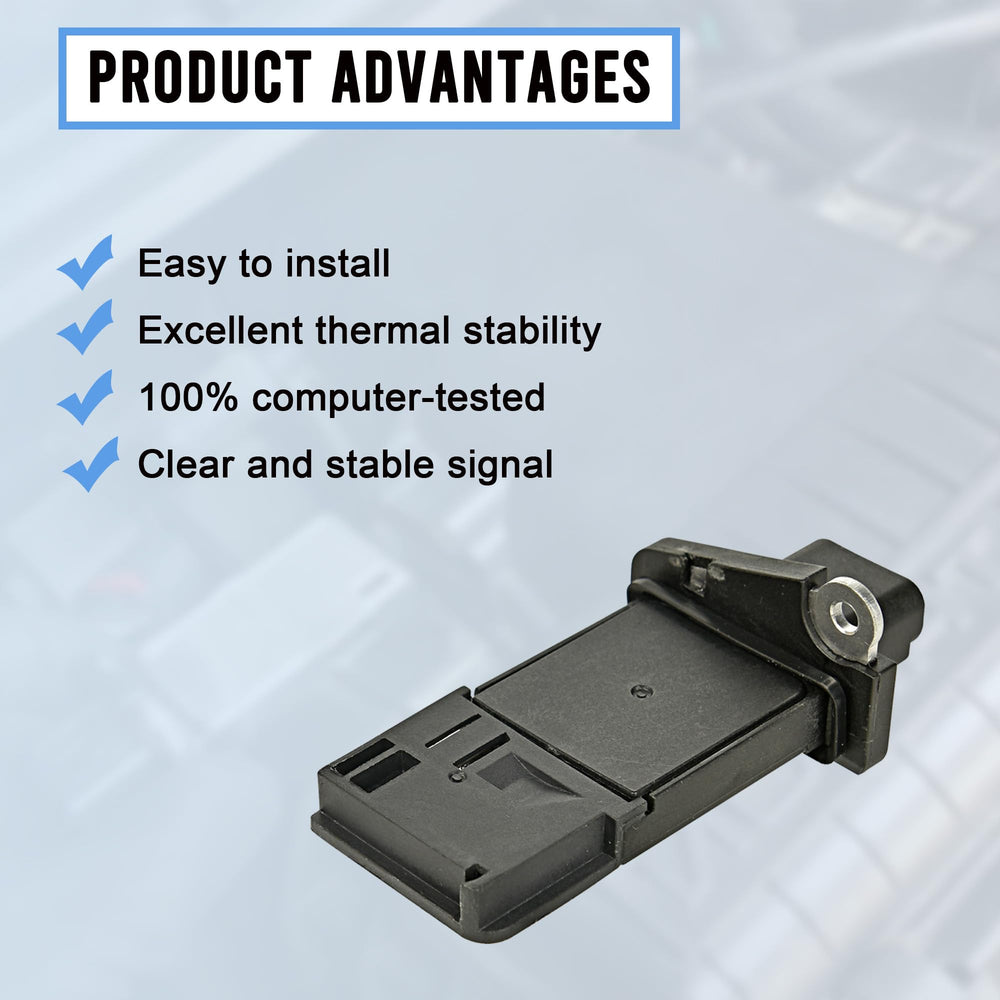 RLP MAF sensor near airbox area for broad compatibility.