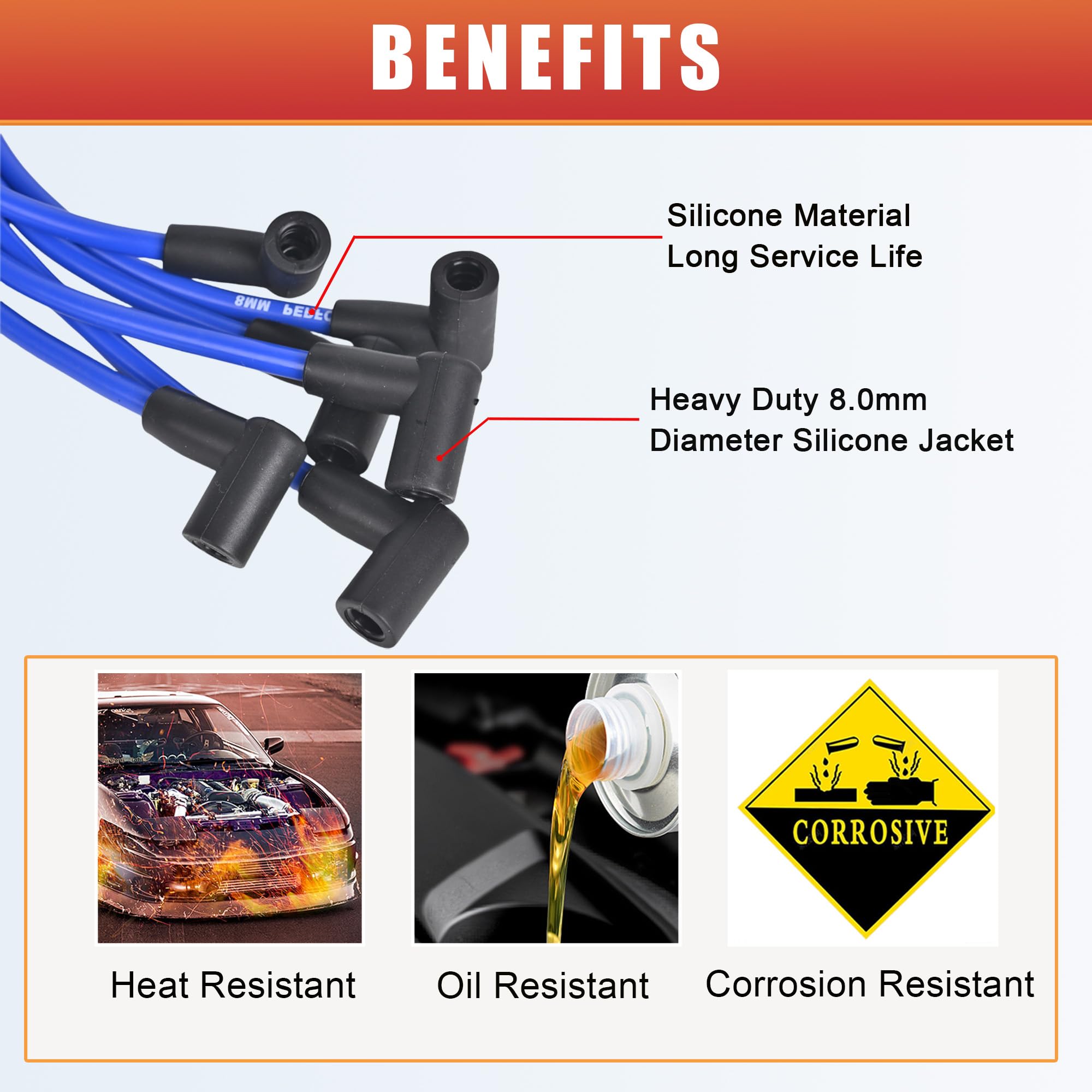 RLP stainless steel and brass terminals maximize conductivity