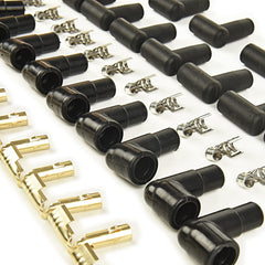 Stainless steel terminals offer long life, strong conductivity, and corrosion resistance.