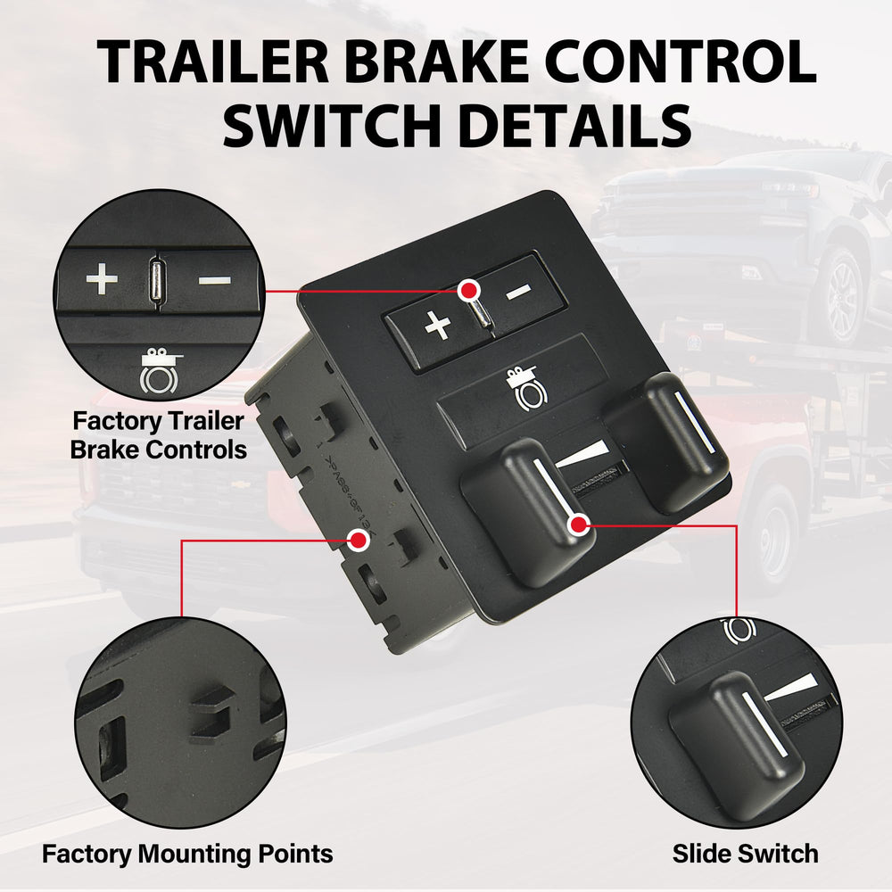 RLP Trailer Brake Controller module closeup highlights durable construction