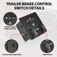 RLP Trailer Brake Controller module closeup highlights durable construction