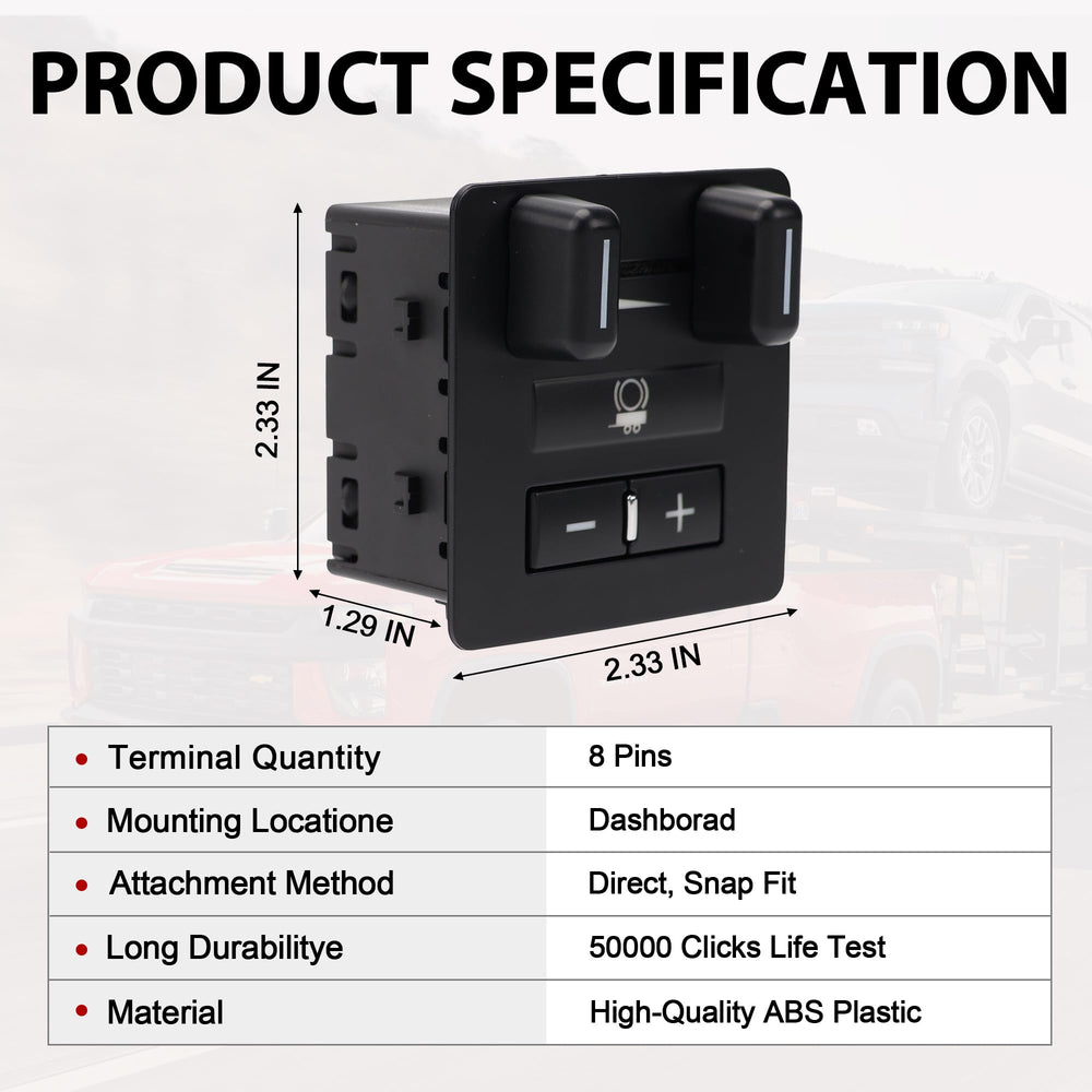 RLP Trailer Brake Controller packaging box communicates warranty and details