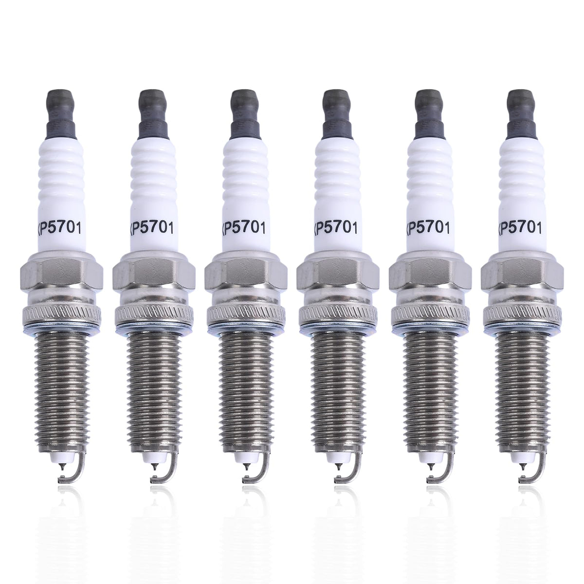 RLP XP5701 iridium spark plug closeup showing premium materials and precision design