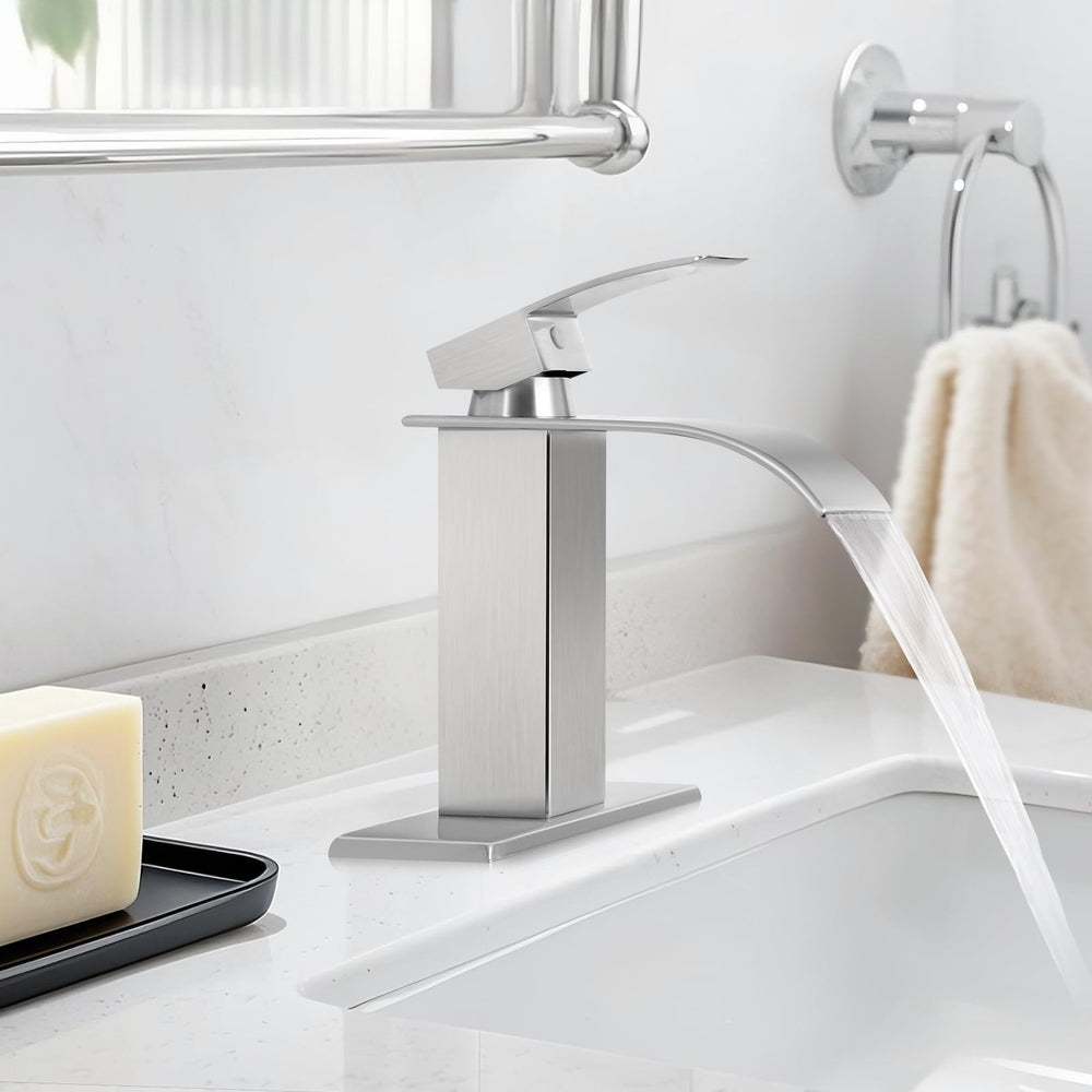 RNDIOZD included hoses ensure flexible bathroom plumbing connections