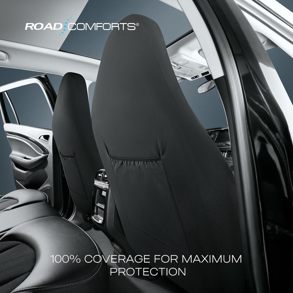 Road Comforts Baja Blanket airbag-compatible seam supports safe side airbag deployment