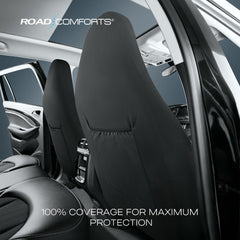 Road Comforts Baja Blanket airbag-compatible seam supports safe side airbag deployment