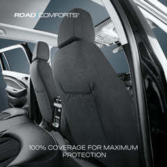 Road Comforts Baja Blanket with airbag stitch seam demonstrating safety feature