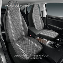 Road Comforts Baja Blanket high-back three-panel design secures a snug fit