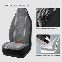 Road Comforts Baja Blanket universal-fit fabric adapts to most seats