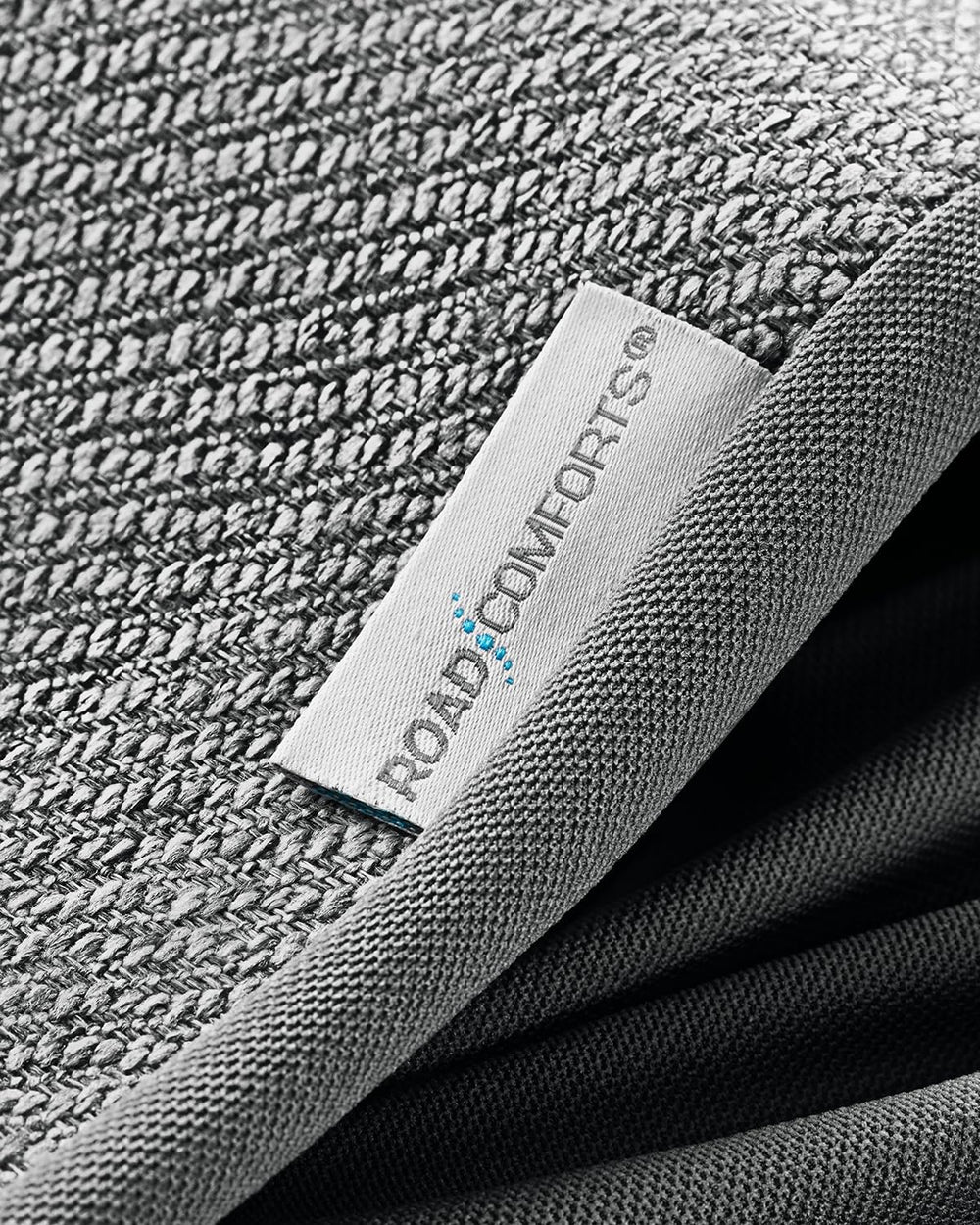 Road Comforts machine-washable flax fabric stays clean with minimal effort.