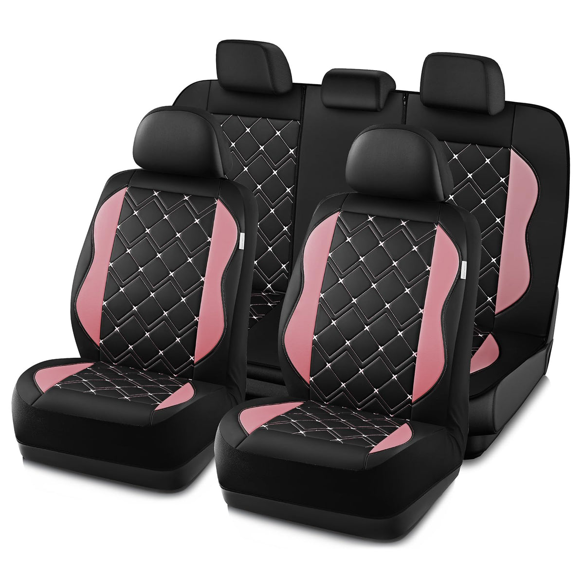 Road Comforts floral front-seat cover adds feminine style and interior warmth.