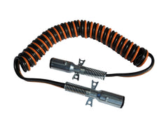 Road Superior Truck Parts liftgate cable 15ft coiled with dual-pole design for flexible tailgate power