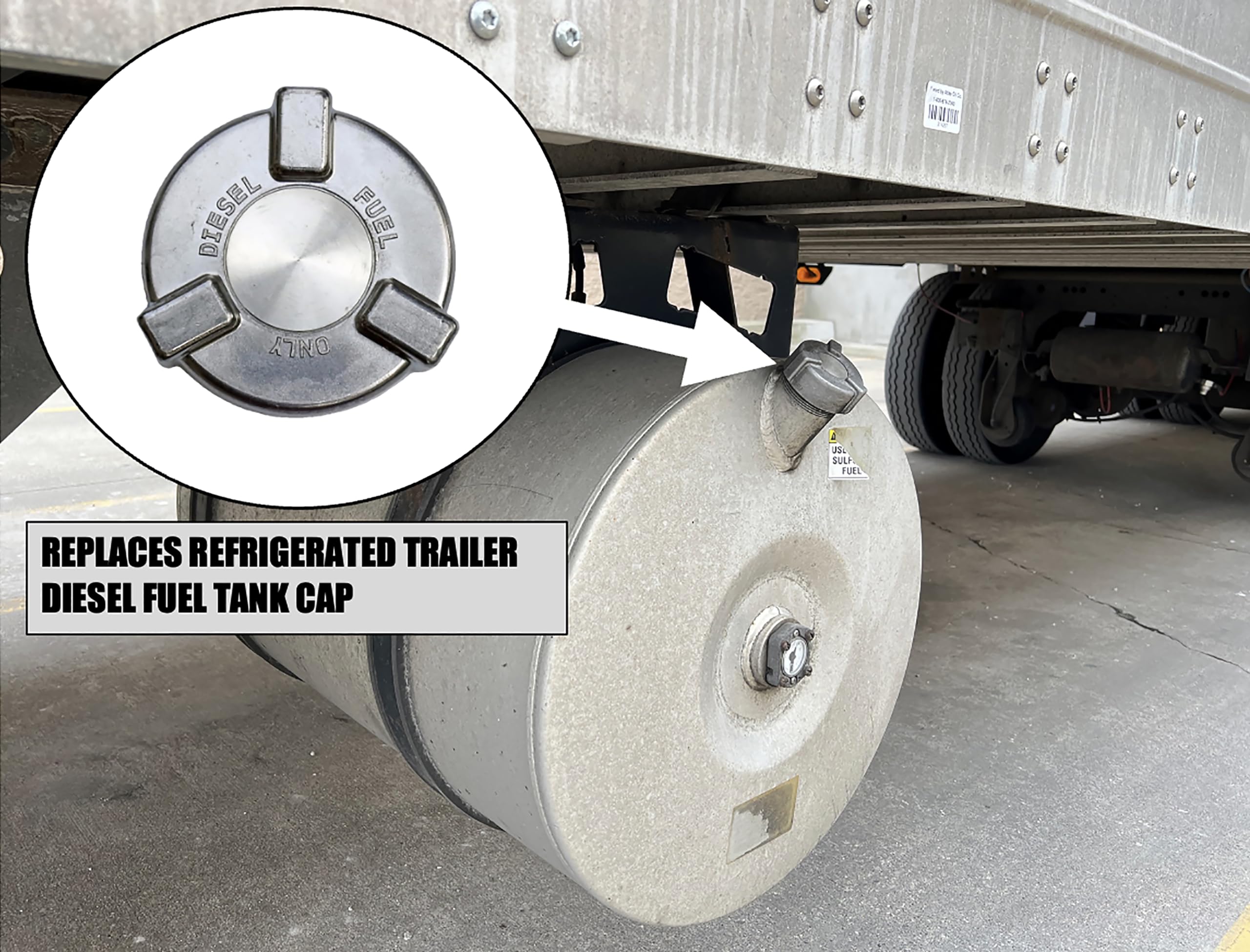 Road Superior non-vented cap for thermally vented tanks