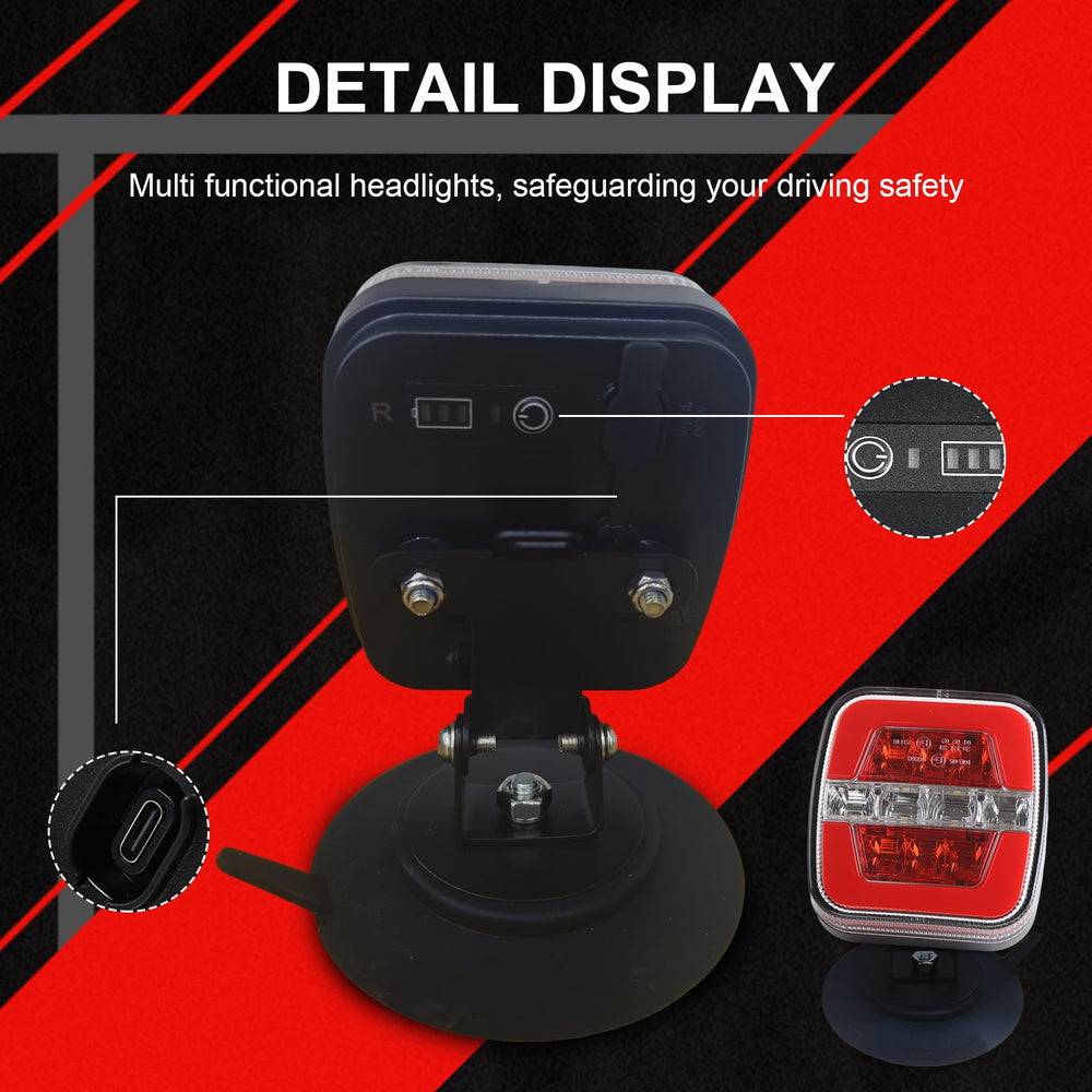 RoadAlchemist 100 ft stable signal trailer lights for long-distance towing.