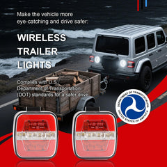 RoadAlchemist waterproof trailer lights withstand rain and dust for rugged use.