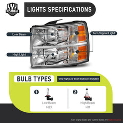 ROADEAL headlights with UV-coated lens for crystal-clear visibility