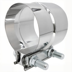 ROADFORMER 3inch exhaust clamp overview in stainless steel for durable connections